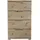 Stella Trading Nachtschrank 46 x 46 x 79 cm Braun