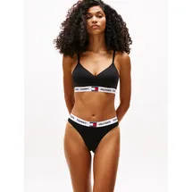 Tommy Hilfiger Underwear Bralette-BH BRALETTE LIFT mit kontrastfarbenen Details, mit Logoschriftzug schwarz XS (34)