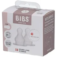 Bibs Zuigfles Spenen Siliconen Duopack Slow 2 St Sauger