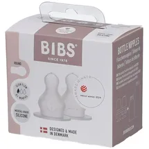 Bibs Zuigfles Spenen Siliconen Duopack Slow 2 St Sauger