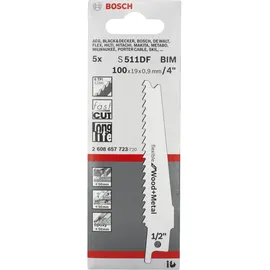 Bosch Säbelsägeblatt S 511 DF 5 Stück