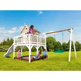 Axi Spielhaus Liam 613 x 277 cm Braun