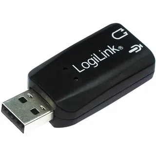 Logilink USB Soundkarte mit Virtual 3D Soundeffekt