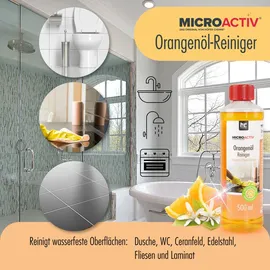 microactiv® Orangenöl Reiniger Konzentrat 4x 500 ml