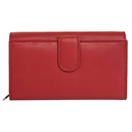 Samantha look Geldbörse Damen Portemonnaie rot