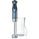 Arendo Edelstahl Stabmixer 1000 Watt - vierflügeliges Messer - Handmixer - Pürierstab - stufenlose Geschwindigkeitsregelung - Turbotaste