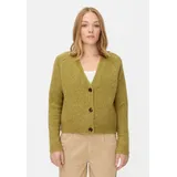 CAMEL ACTIVE Strickjacke mit Raglanärmeln und Knopfverschluss Oliv XXL