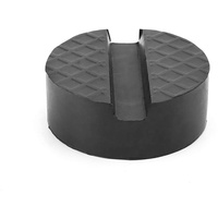 Schwarzer Wagenheber Gummi-Pad Anti-Rutsch-Schienenschiene, Stützblock, strapazierfähig, für Hebebühne