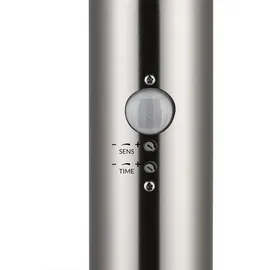 monzana Außenleuchte Edelstahl 100,0 cm inkl. Bewegungsmelder Silber