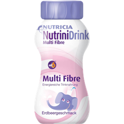 Nutrinidrink MultiFibre Erdbeergeschmack 32X200 ml