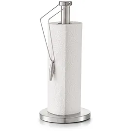 Zeller Küchenrollenhalter Edelstahl, ca. Ø15x33,5 cm