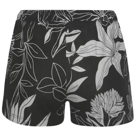 LASCANA Schlafshorts Floral Schwarz 32/34