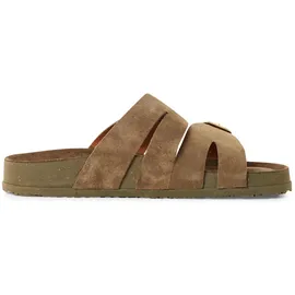 TAMARIS Pantolette Damen, oliv, Größe 39 EU