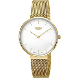 Boccia Titanium Boccia 3327-10 Damenuhr Titanium 35mm 3ATM