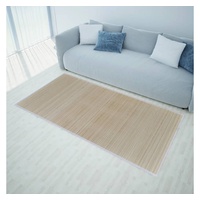 Teppich Bambusteppiche 2 Stk. Rechteckig Natur 120x180 cm, furnicato, Rechteckig beige|braun