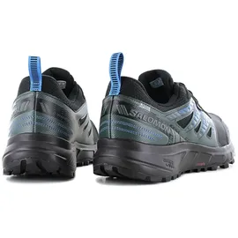 Salomon Wander Gore-Tex Wasserdichte Herren Trailrunning- und Wanderschuhe, Outdoor-bereit, Komfort durch Dämpfung, Sicherer Fußhalt, Black, 42