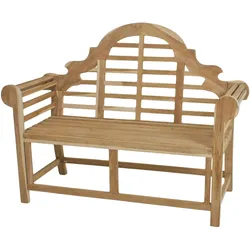 Gartenbank Echtholz Teak 2-Sitzer Picadilli
