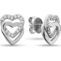 JETTE Ohrstecker SWING HEART Silber 88184769