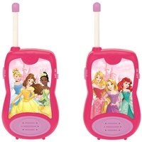 Lexibook TW12DP Princess Prinzessinen Disney Die Prinzessin Walkie-Talkies bis zu 120 Meter Reichweite