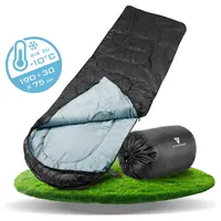 STAHLWERK Schlafsack -10°C Outdoorschlafsack Campingschlafsack Winterschlafsack