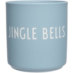 Design Letters - AJ Favourite Porzellan Becher, Jingle Bells / light blue