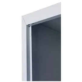 Phoenix Spind Locker grau, rot PL1130GRK, 1 Schließfach 30,0 x 50,0 x 183,0 cm