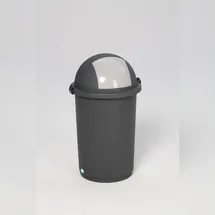 Proregal Robuster Abfallbehälter 50 l Grau