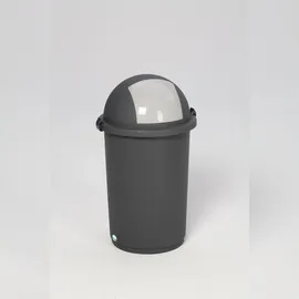 Proregal Robuster Abfallbehälter 50 l Grau