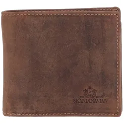 The Skandinavian Brand RFID Wallet Square Hunter  tan
