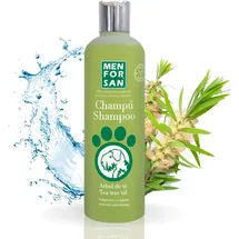 MenForSan Shampoing pour animaux de compagnie Menforsan Arbre à thé (300 ml)