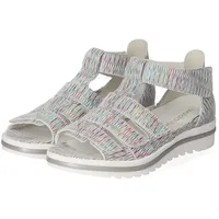 WALDLÄUFER hakura Damen Sandalette in Grau, Größe 7 -