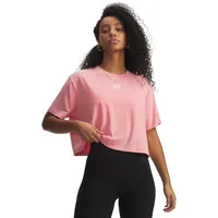 Under Armour Rival Boxy Wash Bittersweet Pink L