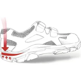 Stabilus Sicherheitsschuh EN20345 Gr.47 S1 ESD 6134 A Textilien Funktionsfutter schwarz