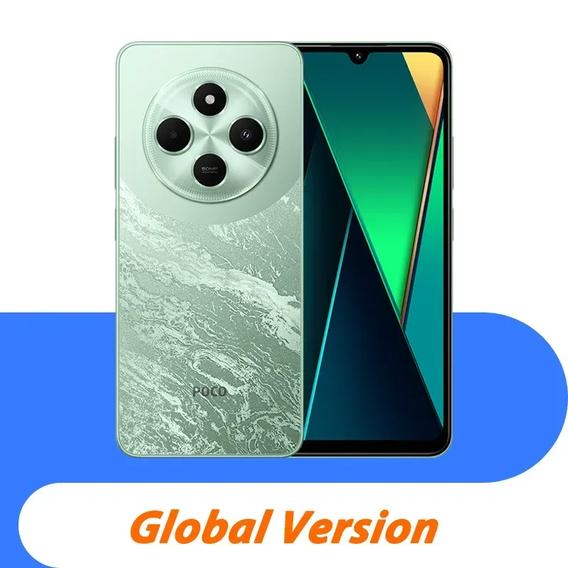 Globale Version POCO C75 Smartphone Helio G81-Ultra Immersive 6,88 „Display Massive 5160mAh (typ)