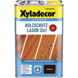 Xyladecor Holzschutz-Lasur 2 in 1 4 l palisander