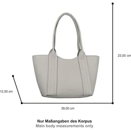 Gabor Christine Shopper Synthetik Light Grey