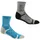 Regatta Aktive Outdoor Socken 2 Paare Grau/Blau 36-38