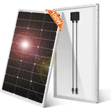 100W Solarpanel 18V für Camping, Powerbank, 12V Batterie, Campervan