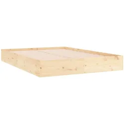 vidaXL Massivholzbett ohne Matratze 120x200 cm