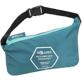 TROLLKIDS Regenjacke Trolltunga Türkis 116