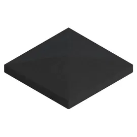 OSMO Pfostenkappe 12 x 2 cm Anthrazit/Aluminium