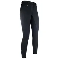 HKM Kinder und Damen Reithose BASIC 59099191 Ganzbesatz, schwarz