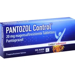 Pantozol Control 20mg 7 ST