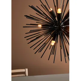 Markslöjd Soleil 9-flg. 20 W  schwarz