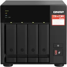 QNAP TS-473A-SW5T TS-473A-8G NAS System + QSW-1105-5T Switch
