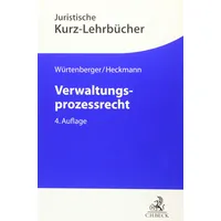C.H. Beck Verlag Verwaltungsprozessrecht Ein Studienbuch