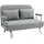 Homcom 2-Sitzer Schlafsofa mit Armlehne 111 x 80 x 78cm