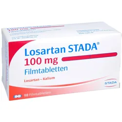 Losartan Stada 100 mg Filmtabletten 98 St