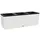 LECHUZA Trio Cottage 30 Komplettset 100 x 32 x 34 cm weiß