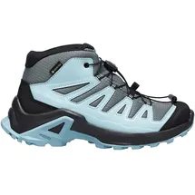 Salomon Kinder X Ultra Mid GTX Schuhe (Größe 32, blau)